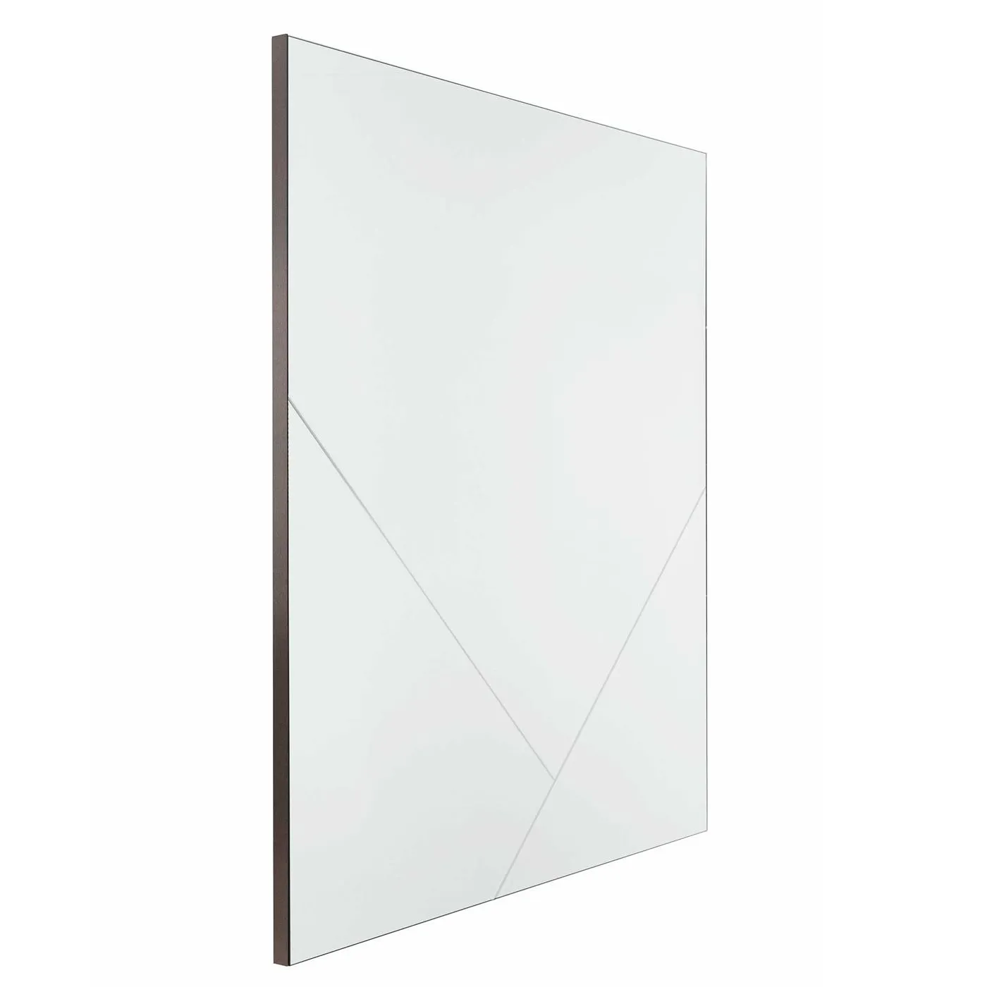Silva Mirror, Dark Birch High Gloss