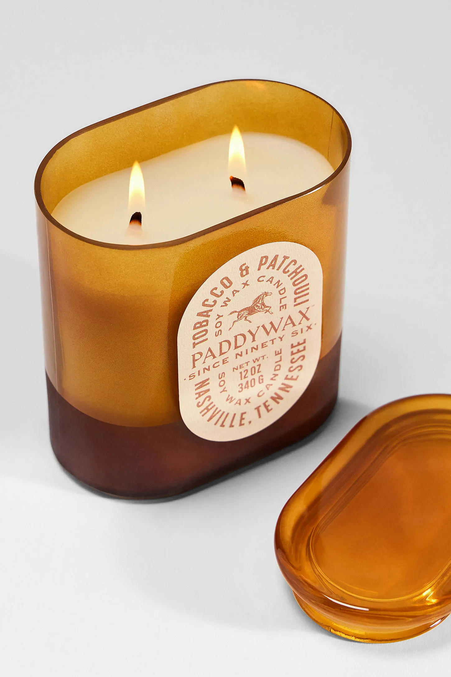Paddywax Vista Tobacco & Patchouli Soy Wax 12oz Candle ALL 3