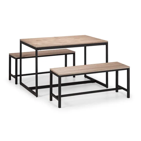 Return - Tribeca Dining Bench, Sonoma Oak 4