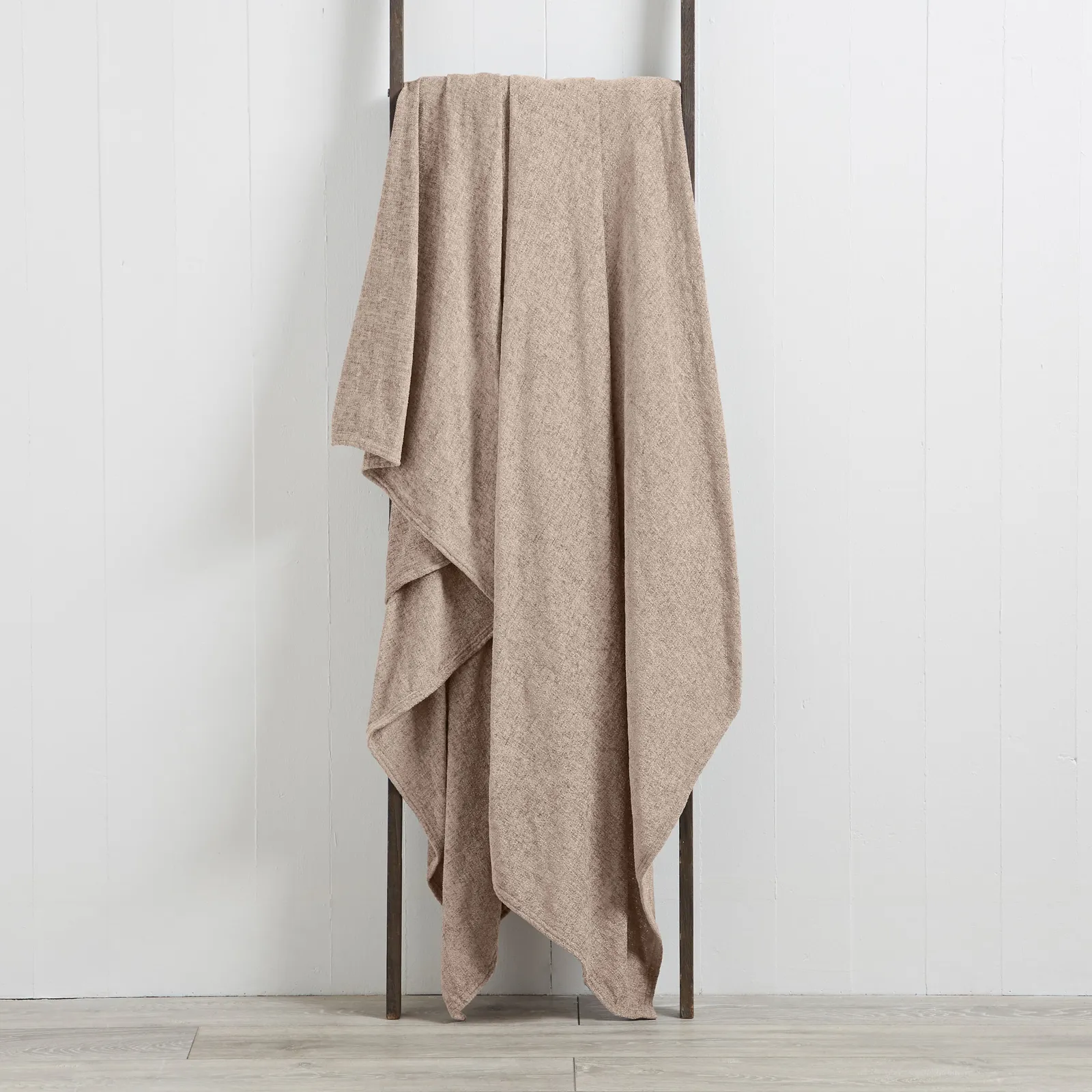 Chenille Natural 200cm x 200cm Throw Natural