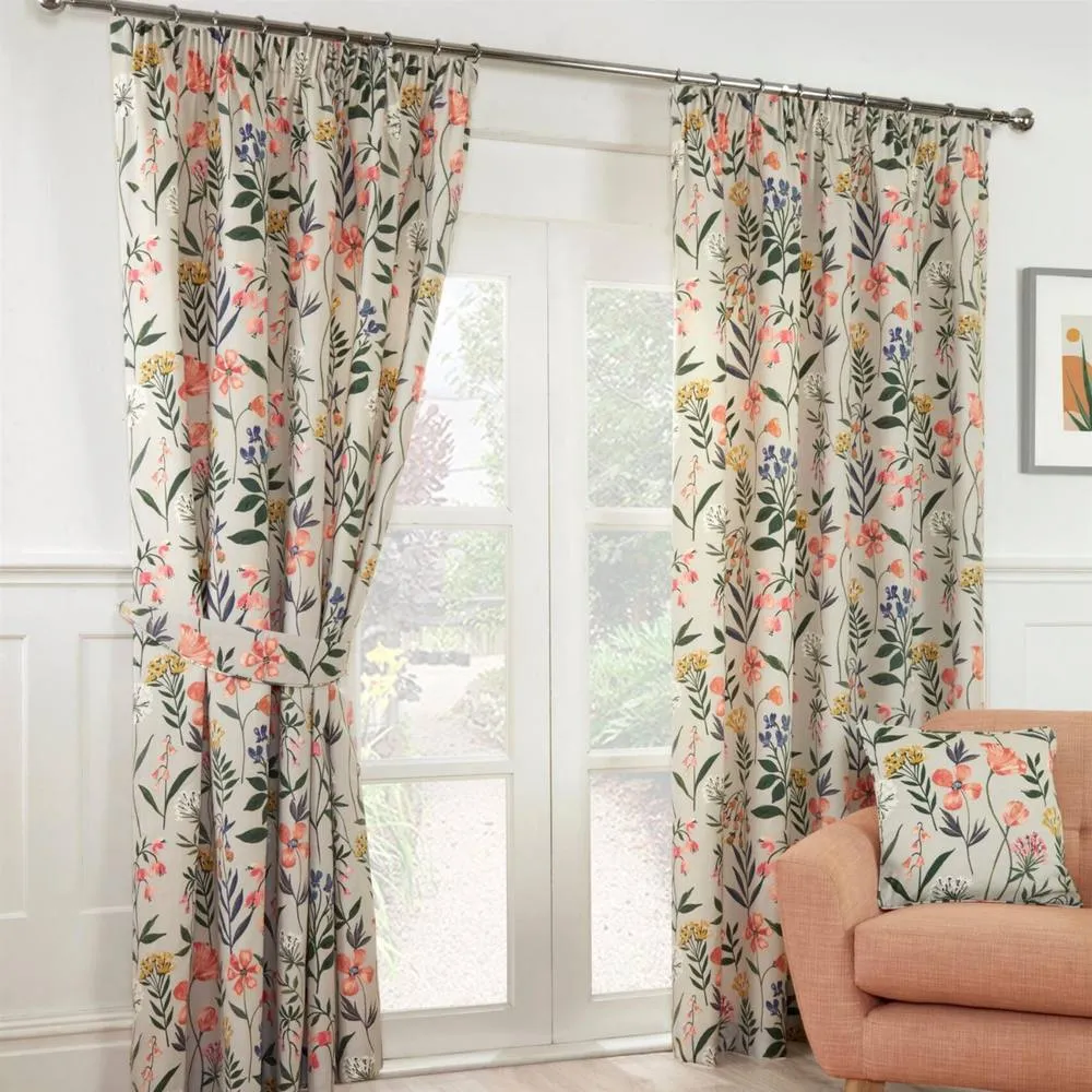 Sundour Meadow Pencil Pleat Headed Ready Made Curtains