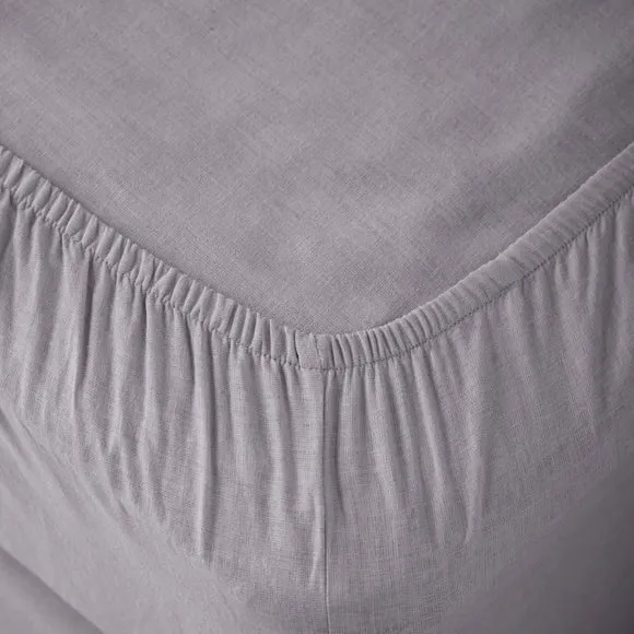 Cotton Linen Fitted Sheet 3