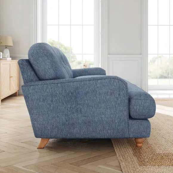 Martha Faux Linen 2 Seater Sofa 2