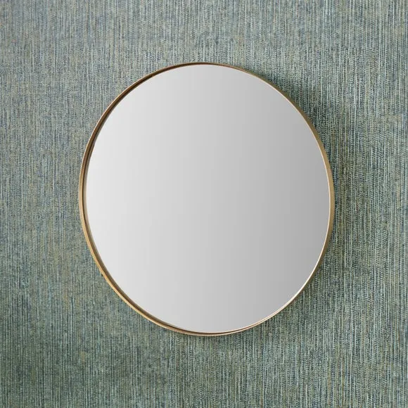 Slim Frame Round Wall Mirror 1