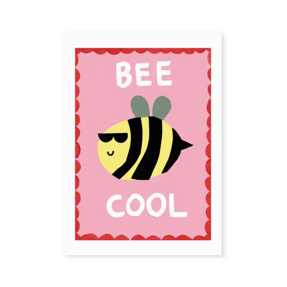 East End Prints Bee Cool Print 2