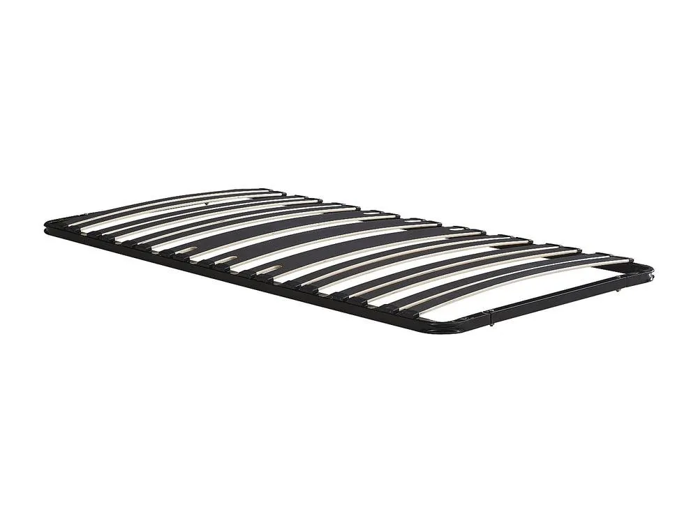 Vente-unique Slatted Frame Bed Base To Assemble 90 X 190 Cm - 15 Slats - 3 Zones in Black 4