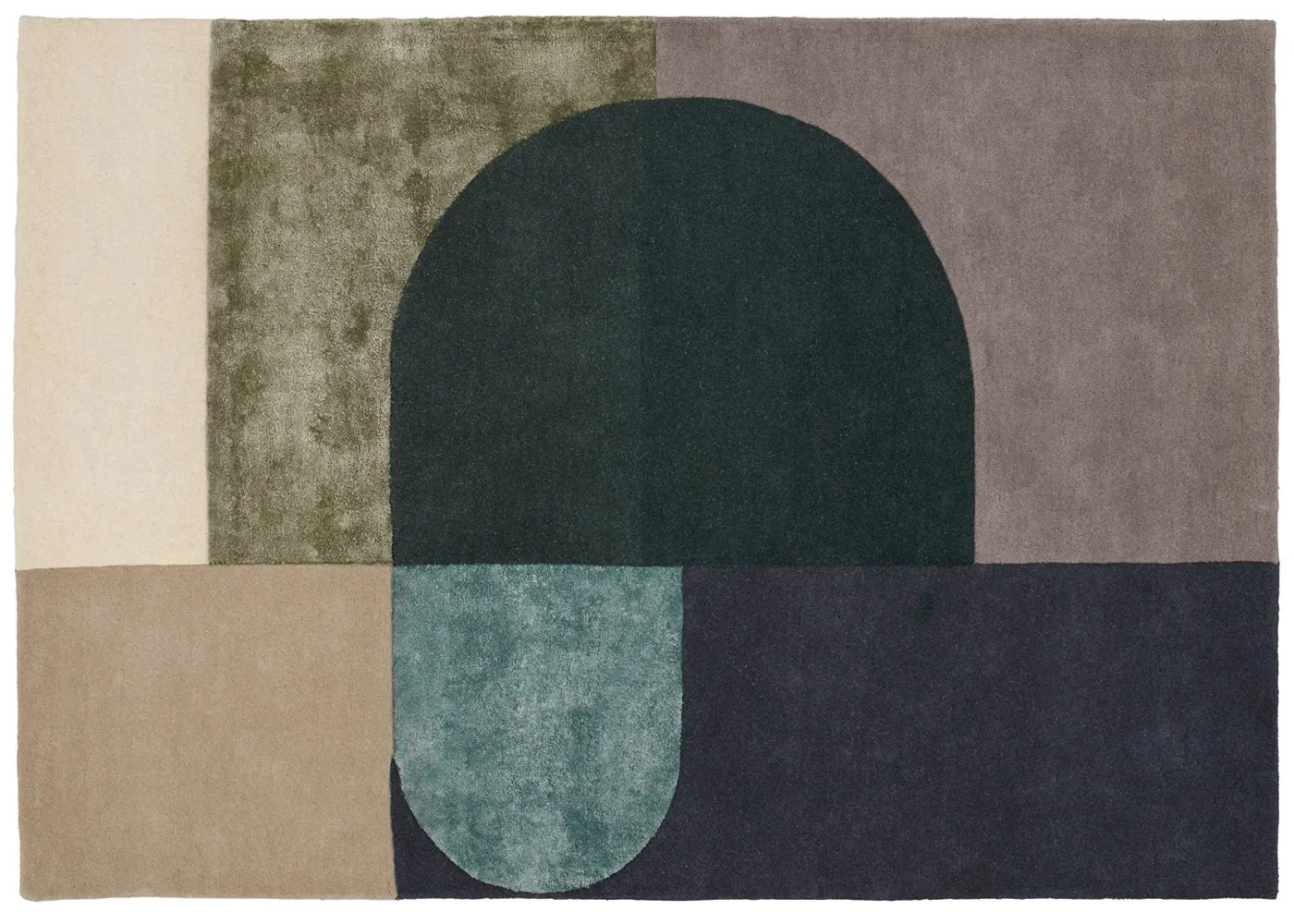Linie Design Vilia Rug Green 140 X 200CM