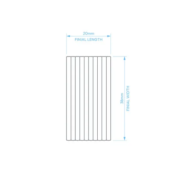 Trinity Ribbed Extendable Metal Eyelet Curtain Pole 5