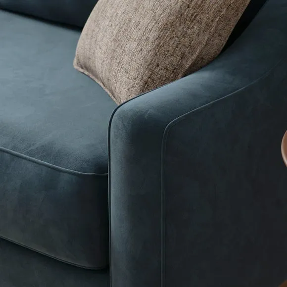 Hugo Velvet 2 Seater Sofa 4
