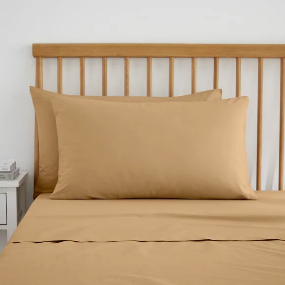 Pure Cotton Standard Pillowcase Pair 1