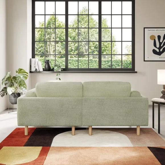 Newton Chunky Tonal Weave Corner Chaise 3