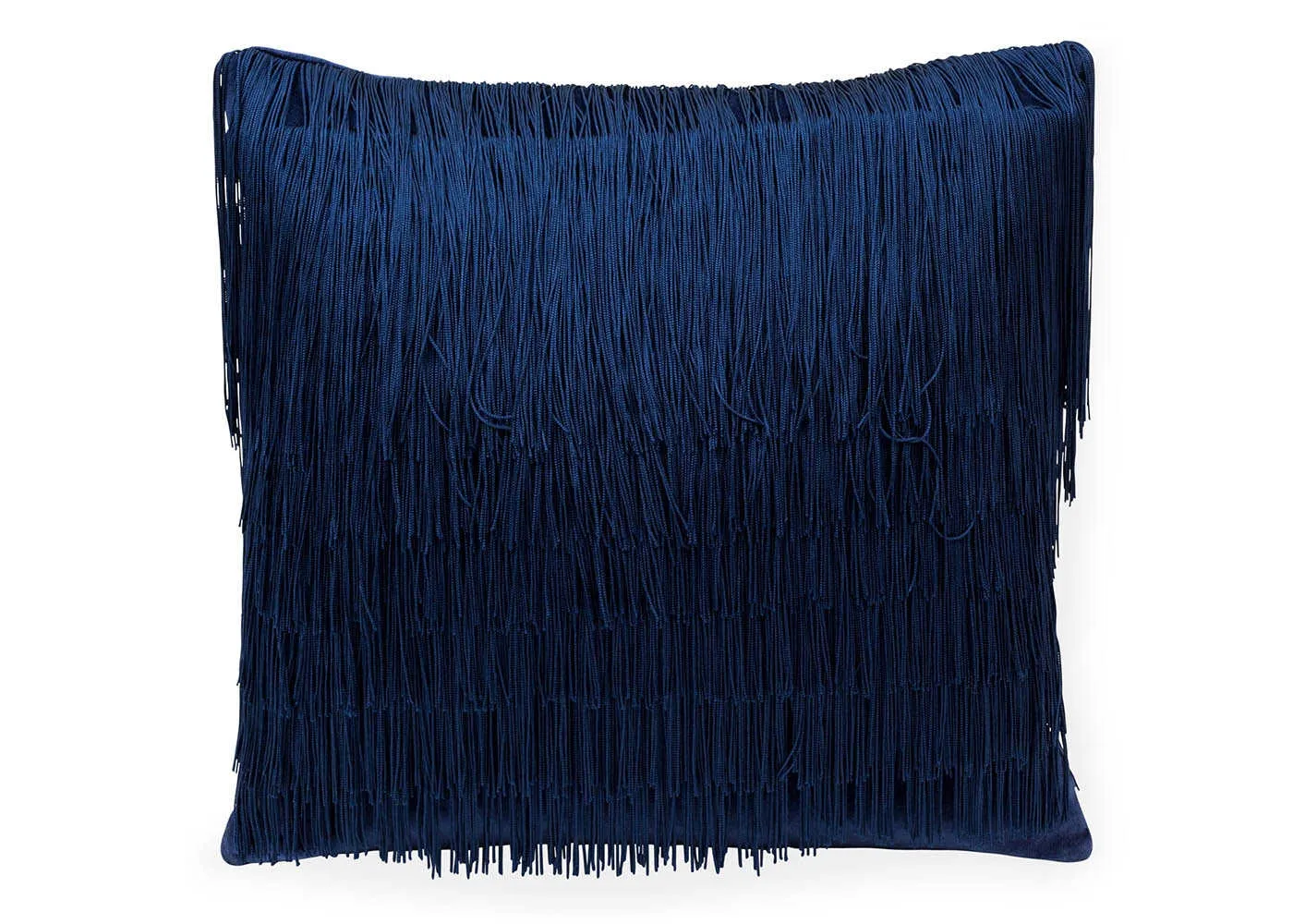 One Nine Eight Five Tassel Cushion Midnight Blue