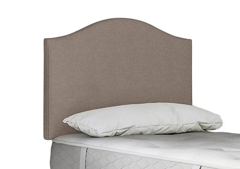 Clyde Strutted Headboard - Single - Wool Latte