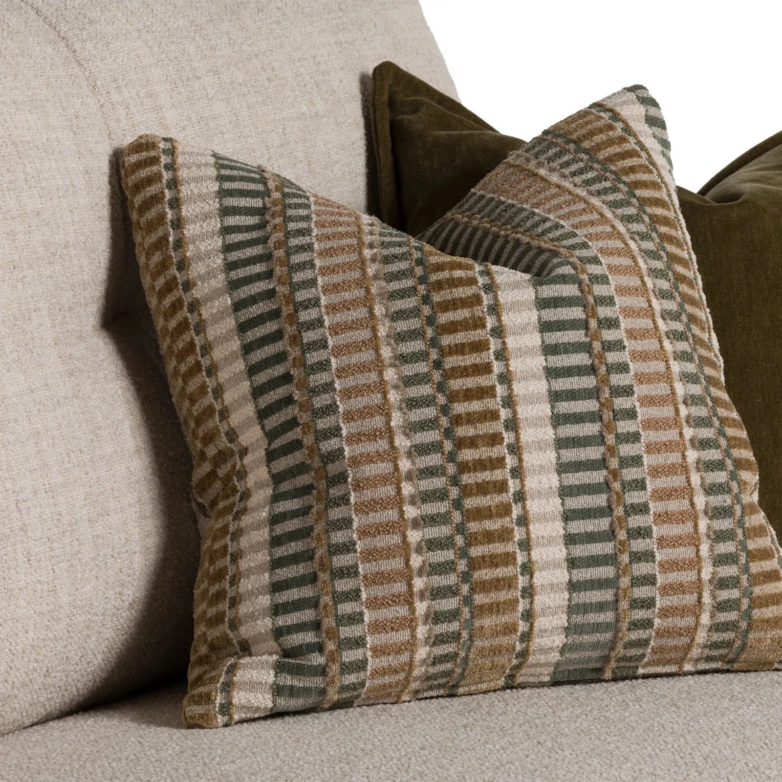 Calloway Extra Lrg Sofa Tyne Natural Oak Ft, Neutral Fabric | Barker & Stonehouse 6