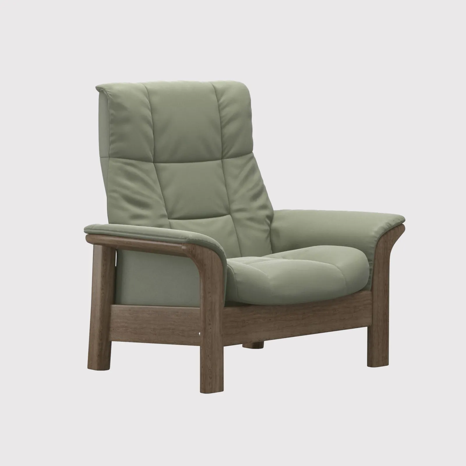 Stressless Buckingham Armchair, Grey Leather | Barker & Stonehouse 1