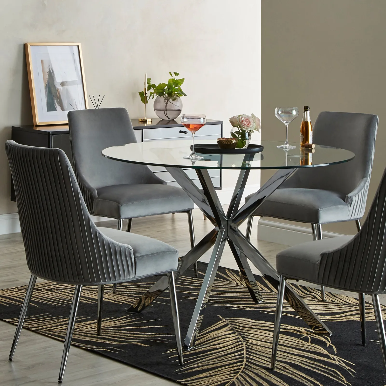 Peyton Dining Chair Grey