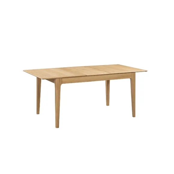 Cotswold 4-6 Seater Rectangular Extendable Dining Table with 6 Chairs, Solid Oak 3