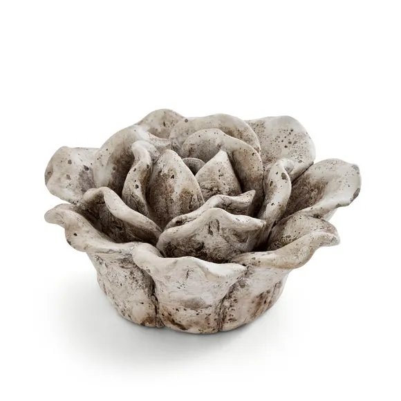 Concrete Flower Ornament 3