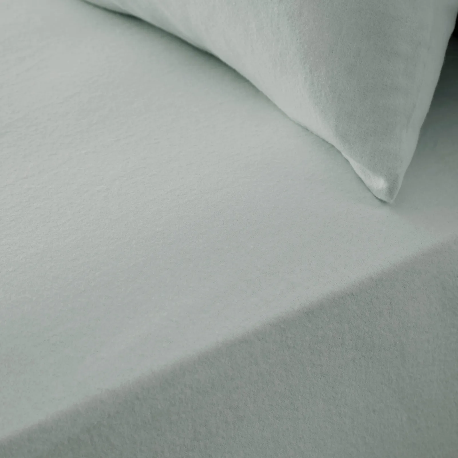 Fogarty Plain Bamboo Fitted Sheet Light Blue