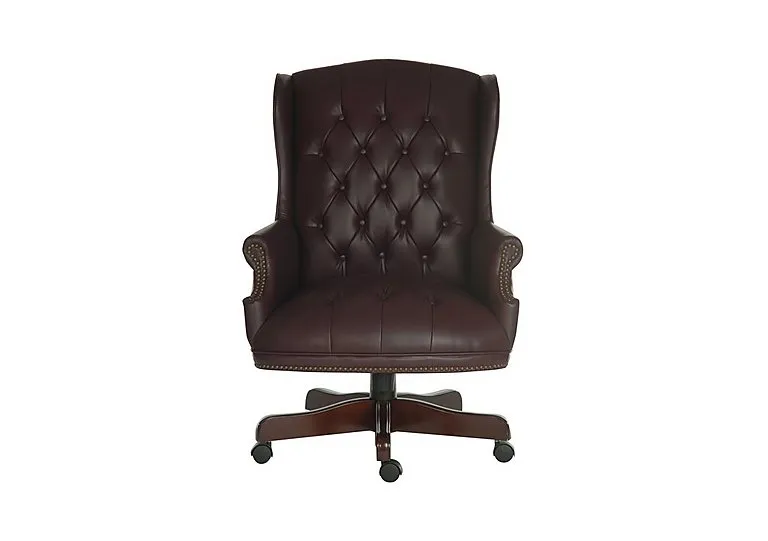 East River Chairman Chair with Dark Feet