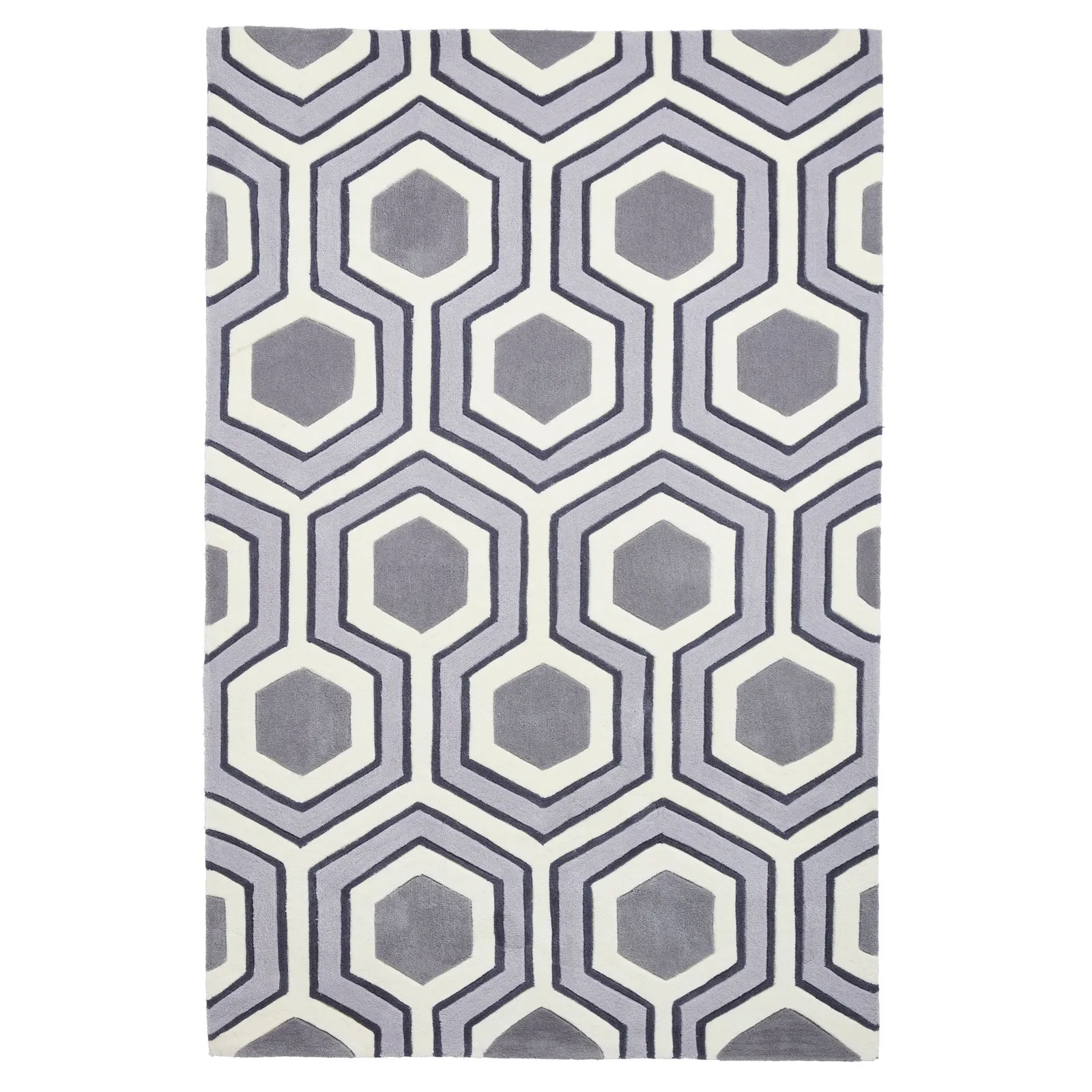 Hong Kong 3661 Rug Grey