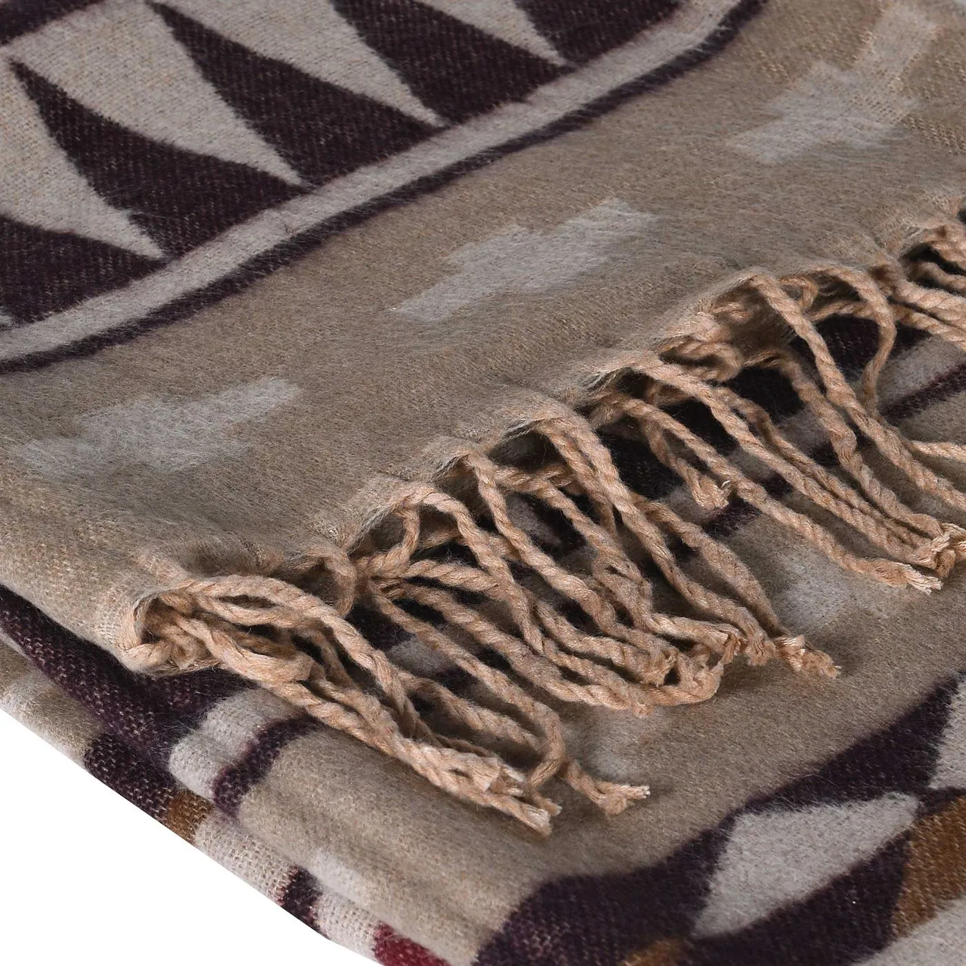 Natural Pattern Throw