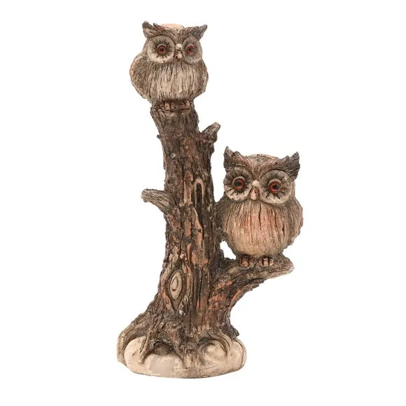 Country Living Owls On A Tree Ornament 2