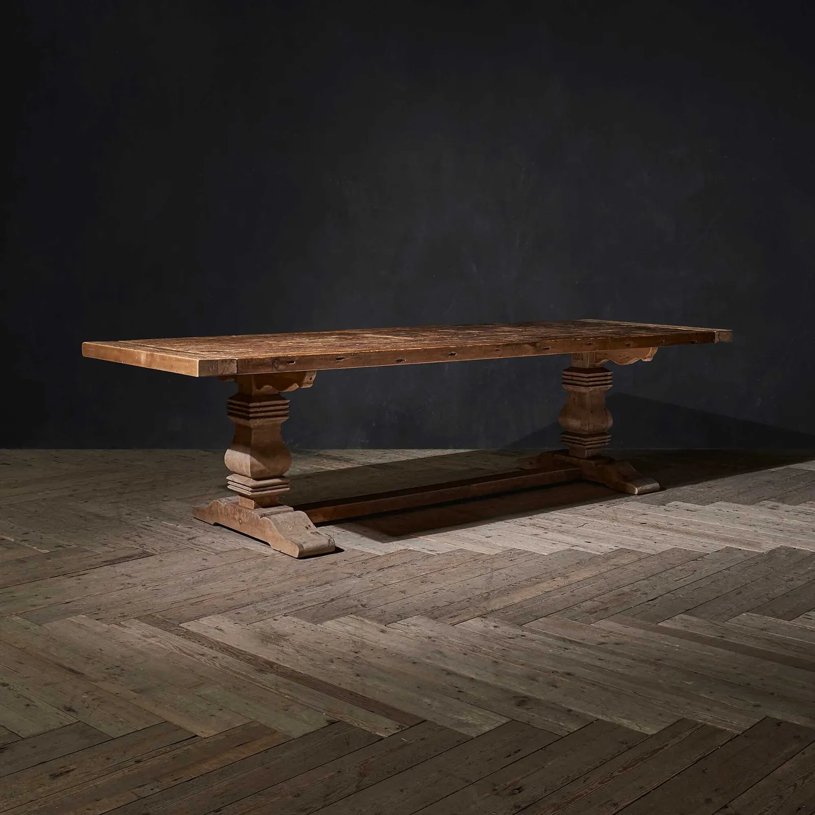 Timothy Oulton Georgian Architectural Dining Table Small, Neutral Wood | Barker & Stonehouse 2