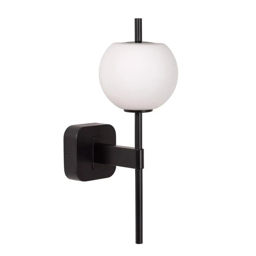 Netlighting Elda Wall light Bathroom 1xG9 IP44 Black 2