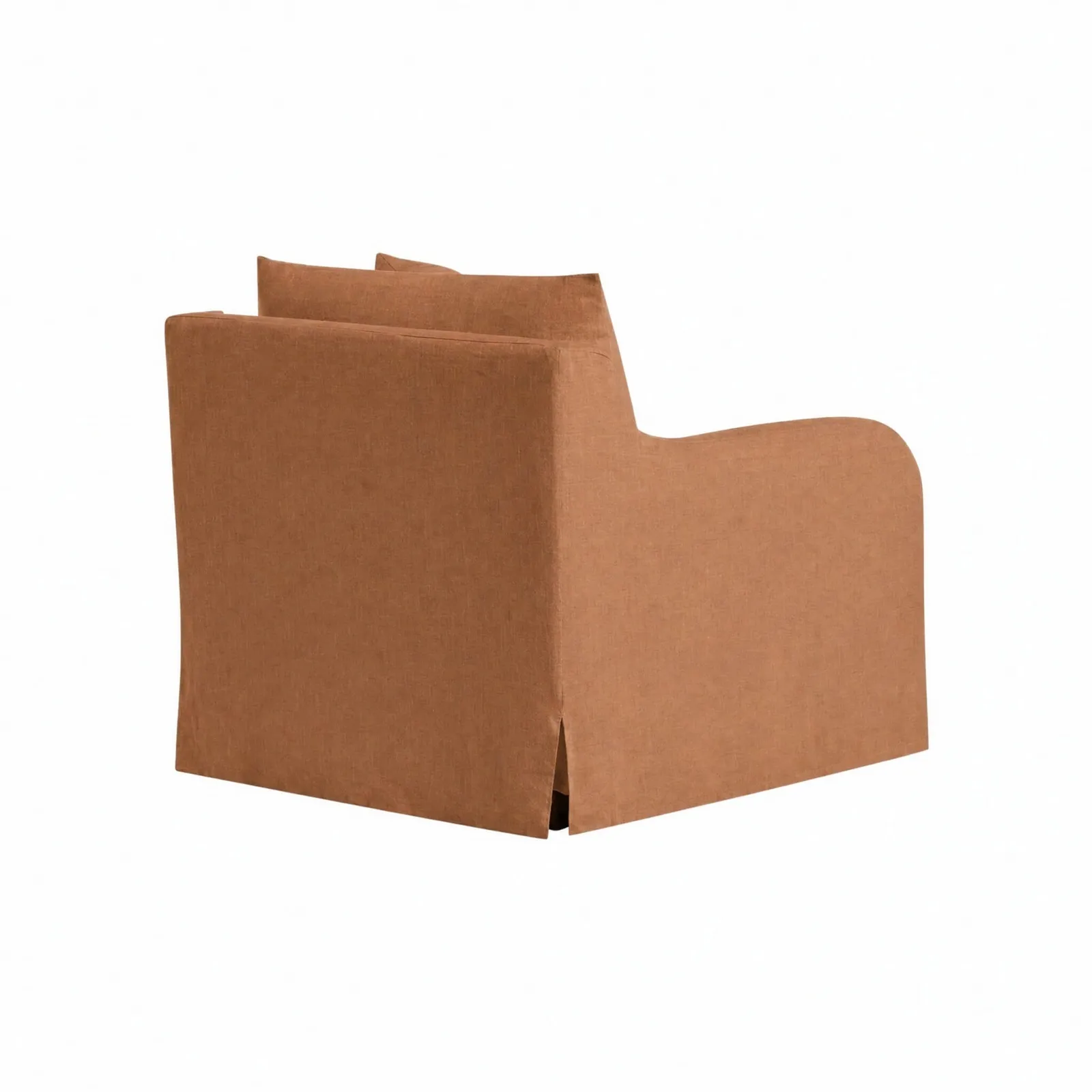Charlbury 1 Seater Armchair, Brown Fabric | Barker & Stonehouse 3