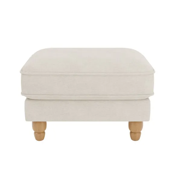 Beatrice Luna Fabric Footstool 2