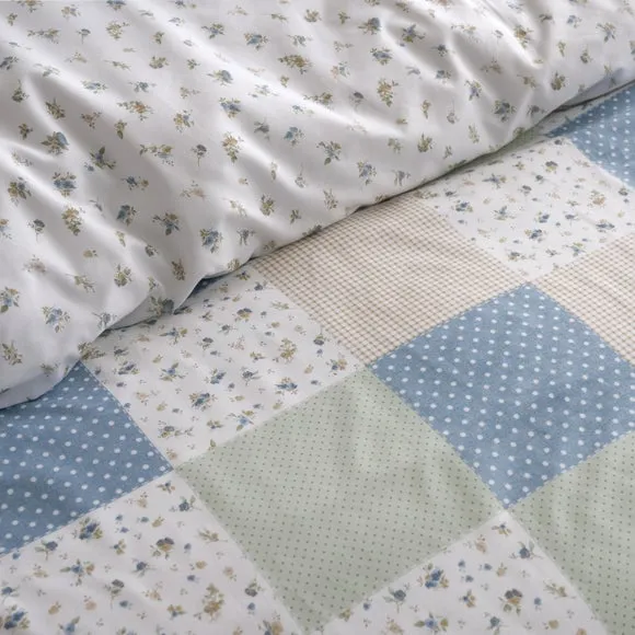 Ditsy Patchwork Duvet Cover and Pillowcase Set 3