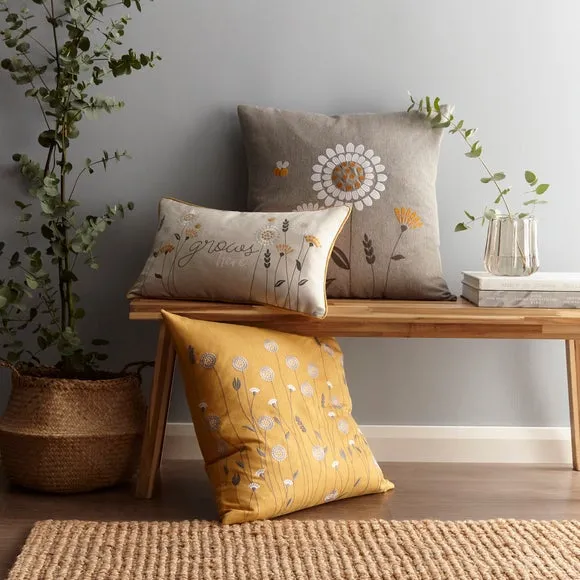 Scandi Floral Cushion 5