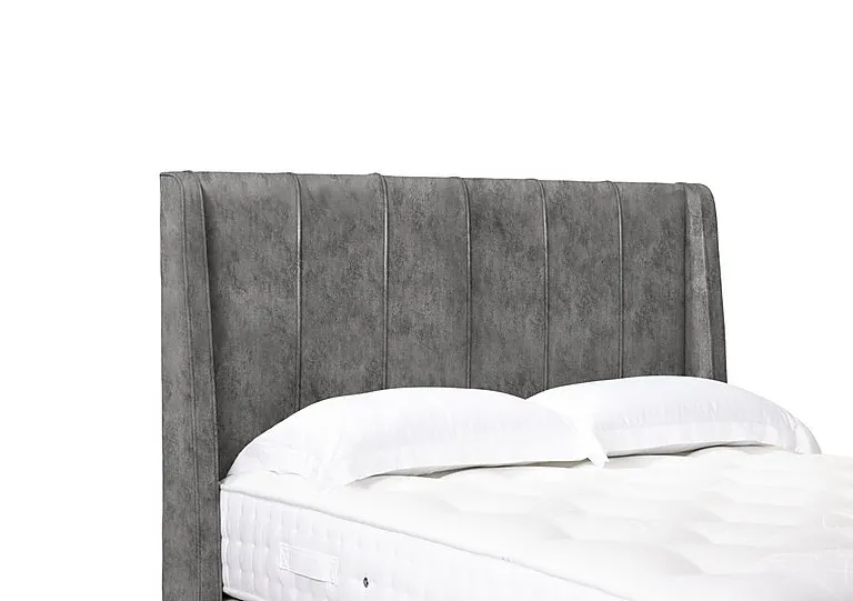 Artisan Collection Akira High Floor Standing Headboard - Single - Daytona Pebble