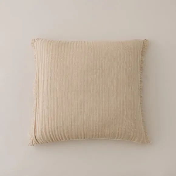 Reversible Muslin Cotton Square Cushion Cover 3