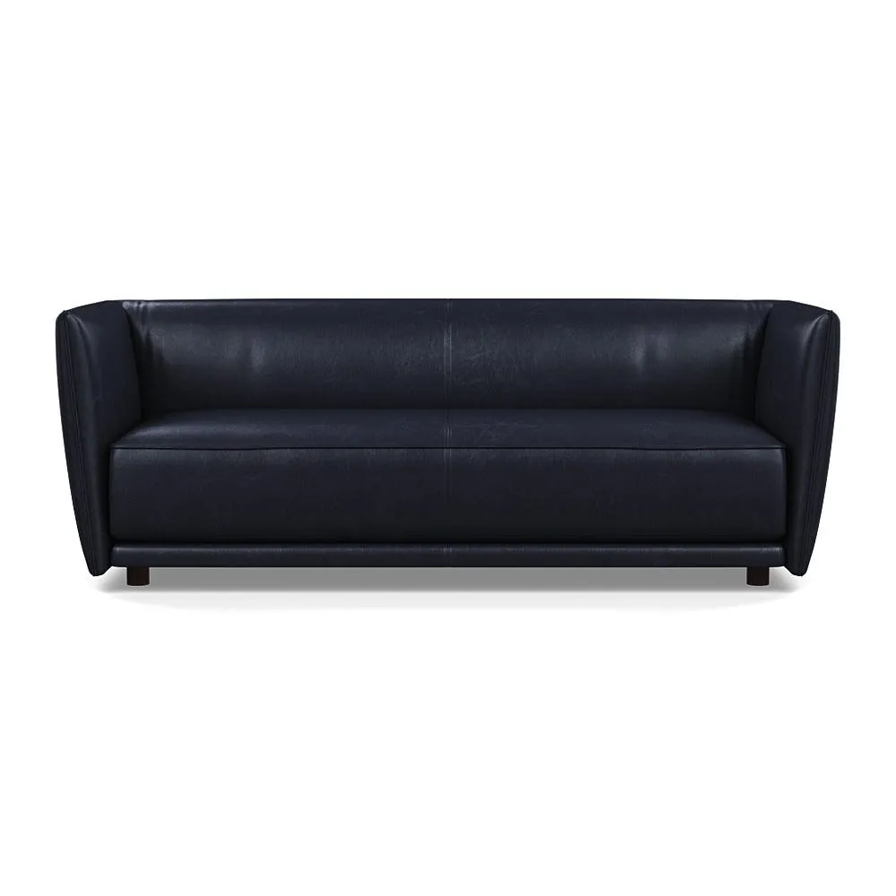 Heal's Valley 3 Seater Sofa Stonewash Black Walnut Stain Feet 1