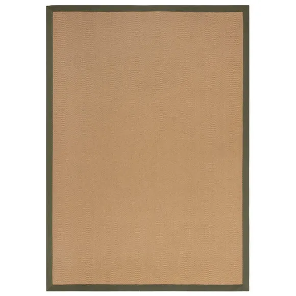 Herringbone Jute Border Rug 2