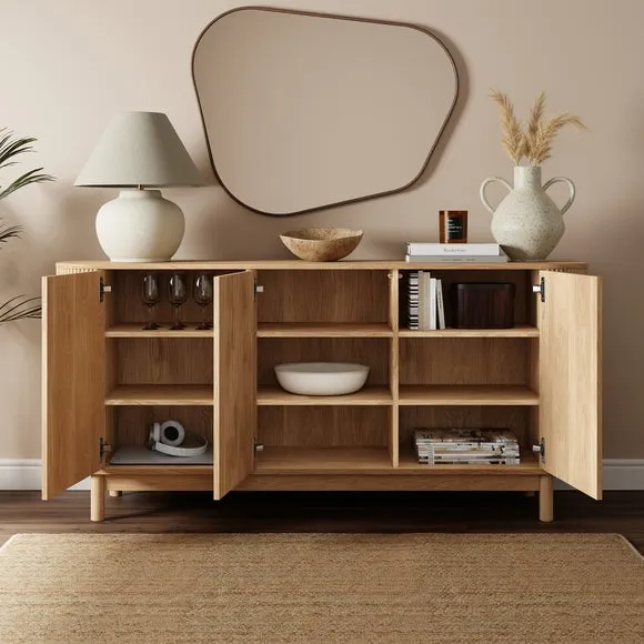 Mateo Large Curved Sideboard 2
