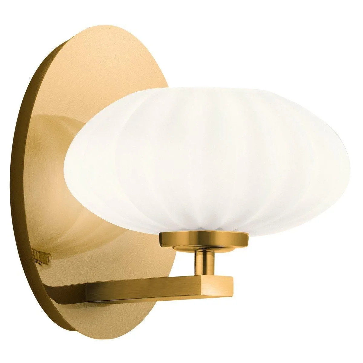 Netlighting Kichler Pim Bathroom Wall Lamp Fox Gold 3000K IP44