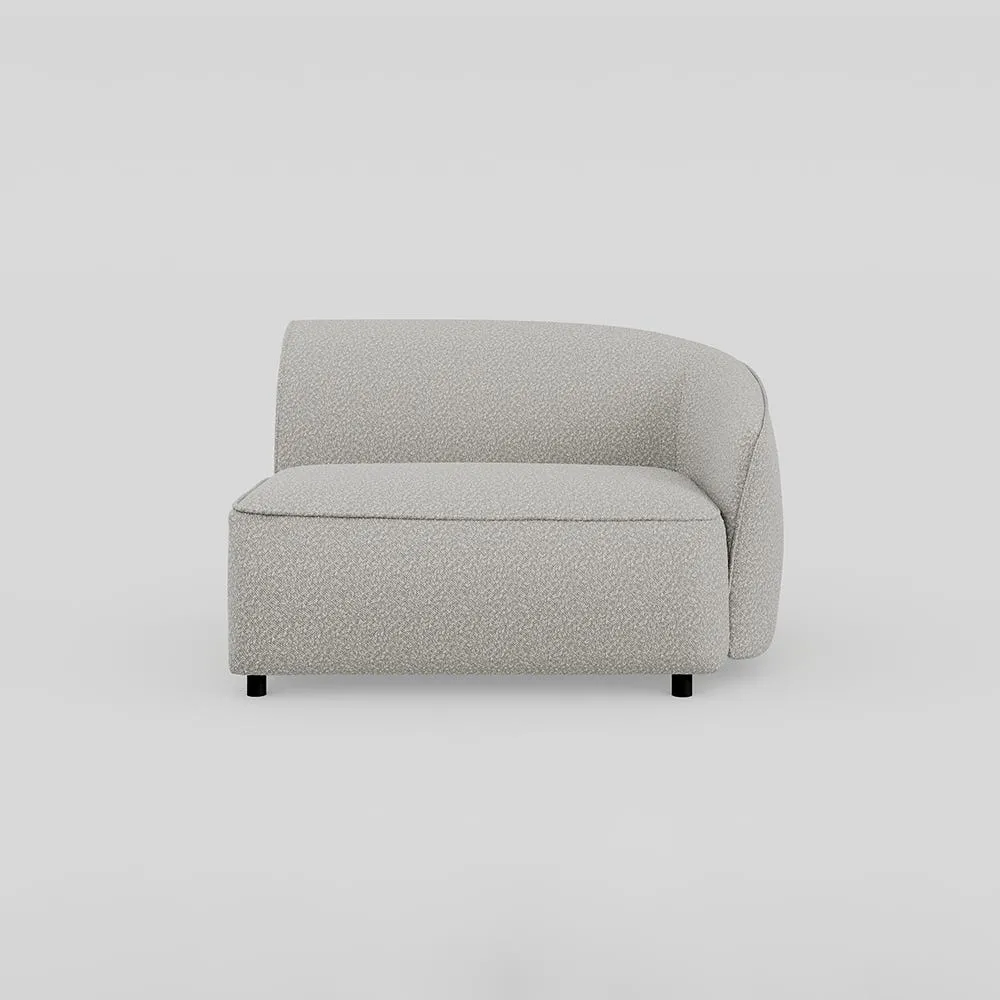 Heal's Aurelie Corner Module RHF Chunky Boucle Ecru