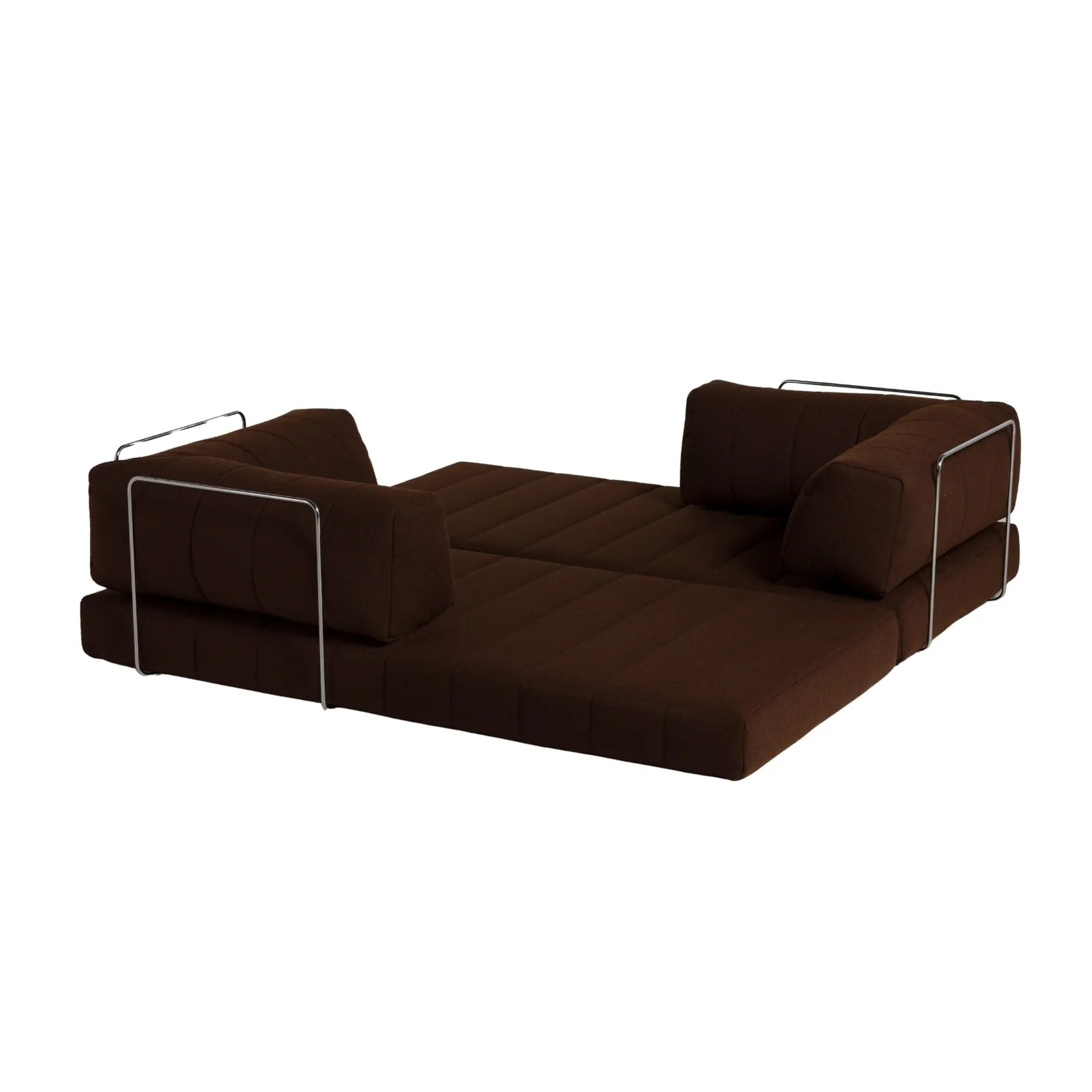 Miro Sofa Bed Bed, Brown Fabric | Barker & Stonehouse 5