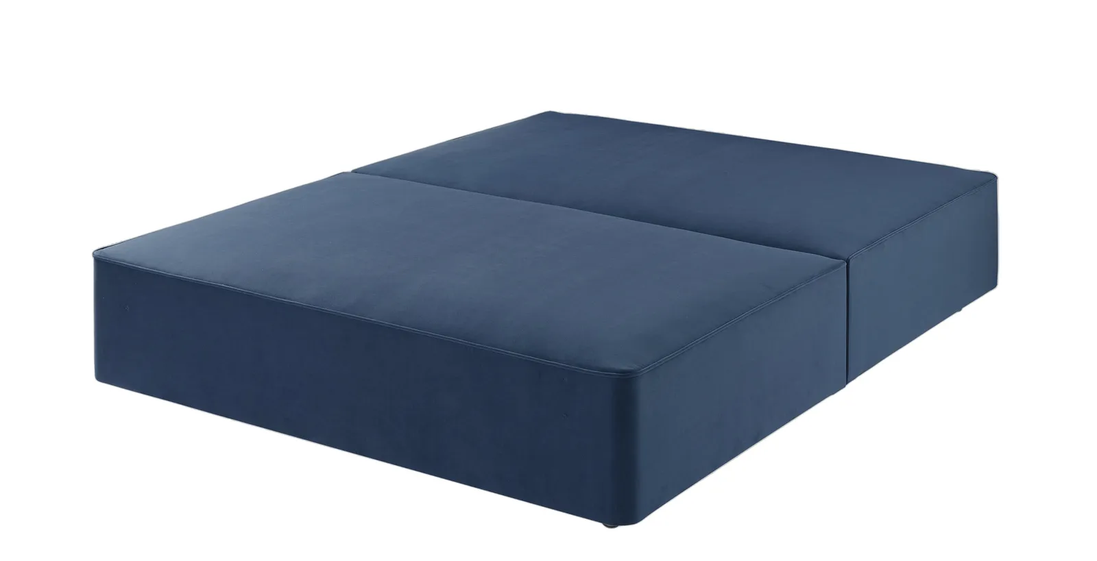Classic Divan Base, Super King - Seven Navy, No Drawers