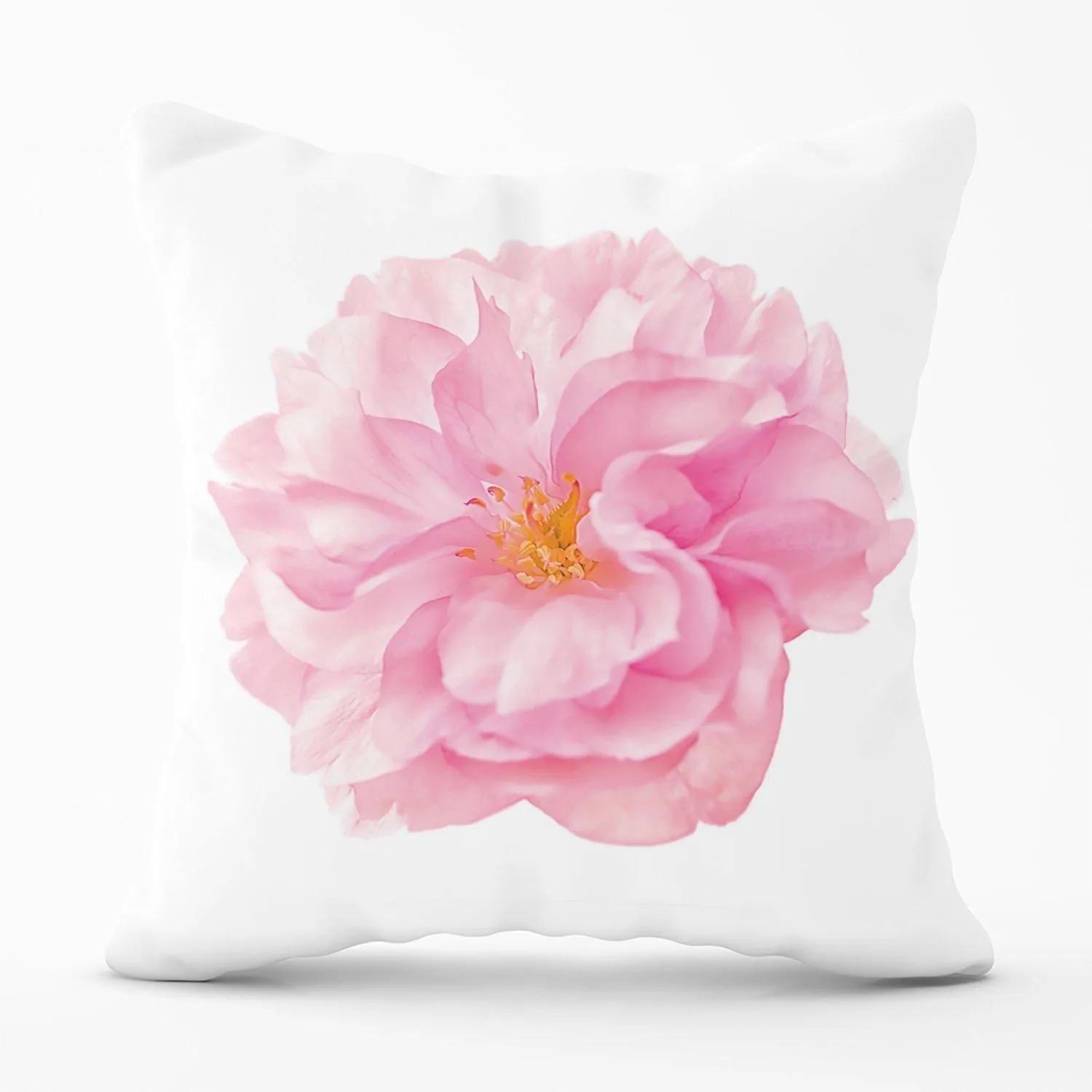 Warren Reed - Designer Single Cherry Blossom Outdoor Cushion in Pink