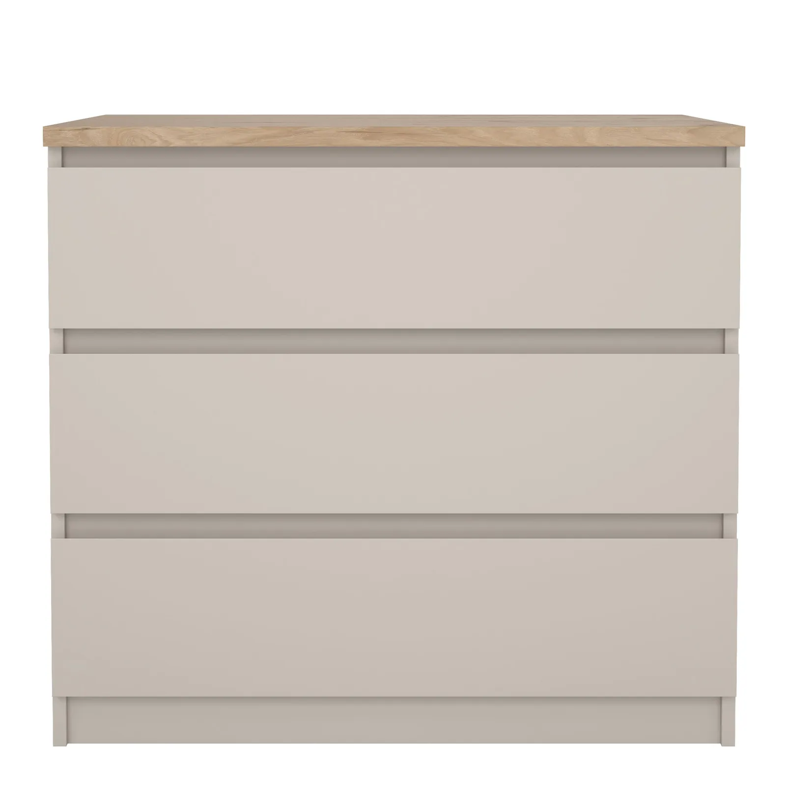 Furniture To Go Naia Chest of 3 Drawers in Beige 2