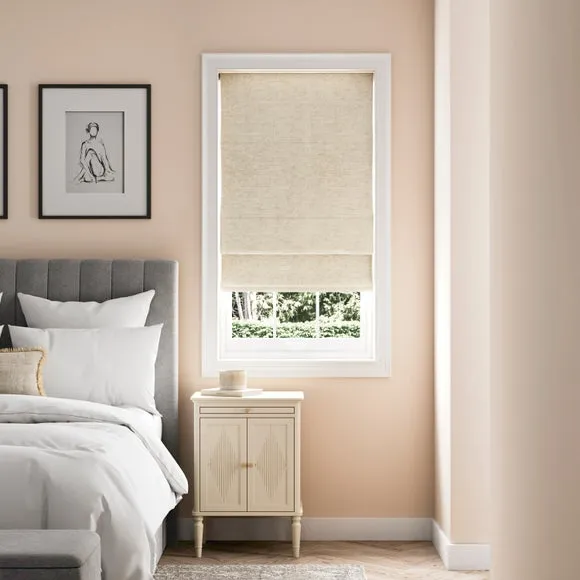 Genoa Chenille Easy Chain Blackout Roman Blind