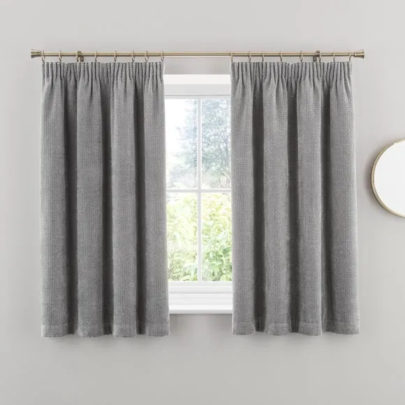Alayna Chenille Pencil Pleat Curtains 5
