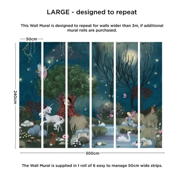 Whimsical Fairytale Mural 4