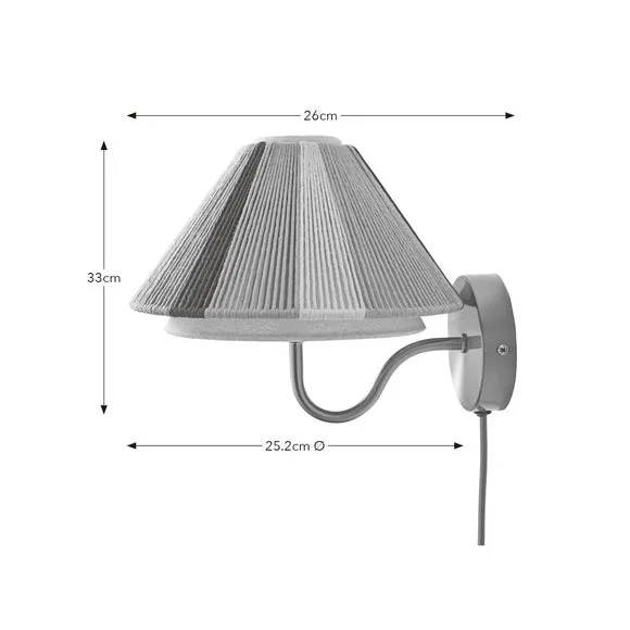 Sophie Robinson Rope Wall Light 5