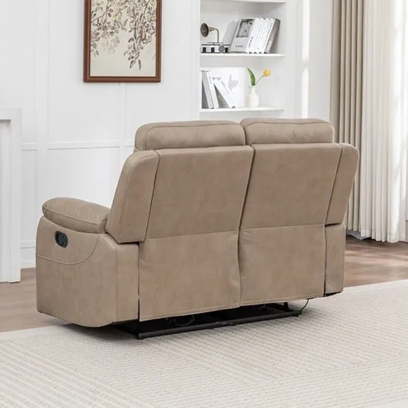 Aviemore Faux Leather 2 Seater Manual Reclining Sofa 3
