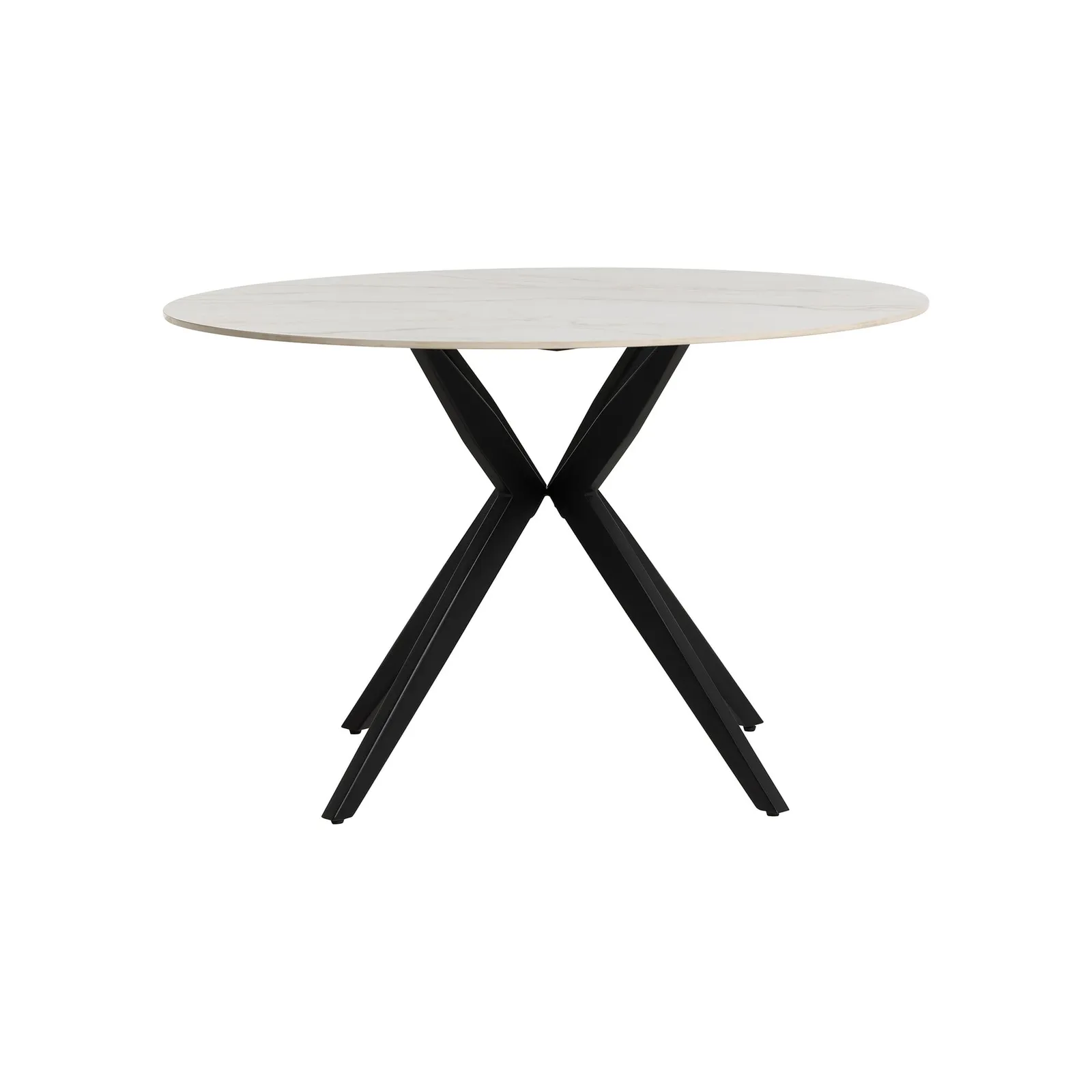 Morro Dining Table Ceramic, Round, White | Barker & Stonehouse 3